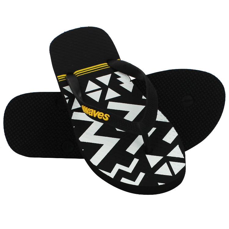 Black Stripes | Men's Flip Flops